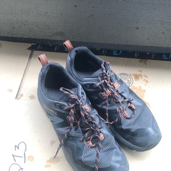 Merrell J034231  Train Flex2 Men’s Black Gray Orange Sneakers Size 11 - Picture 9 of 13